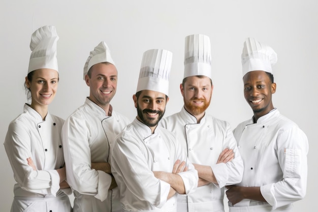 chef team smiling